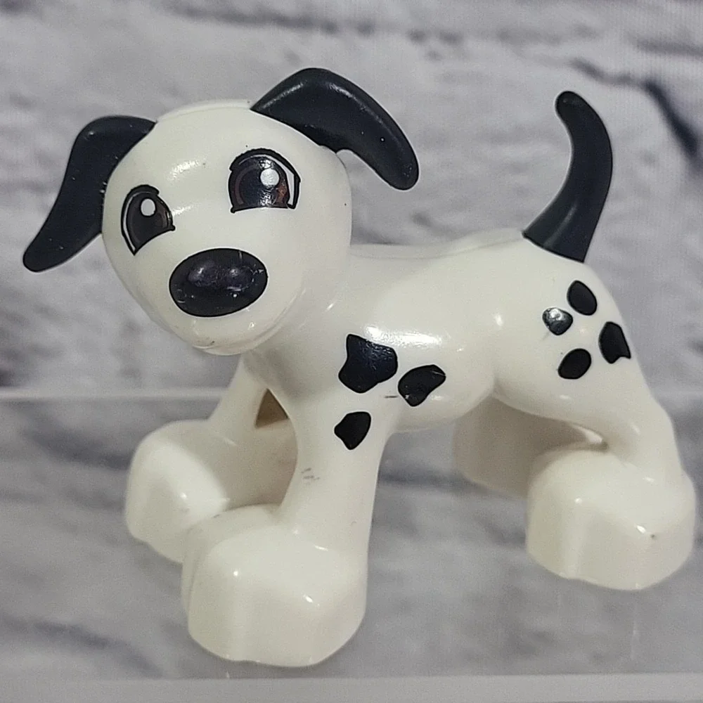 Lego Duplo Figures Lot Of 3 People Fireman Boy Kid Dalmatian Dog Pet‎ Animal - Picture 6 of 8